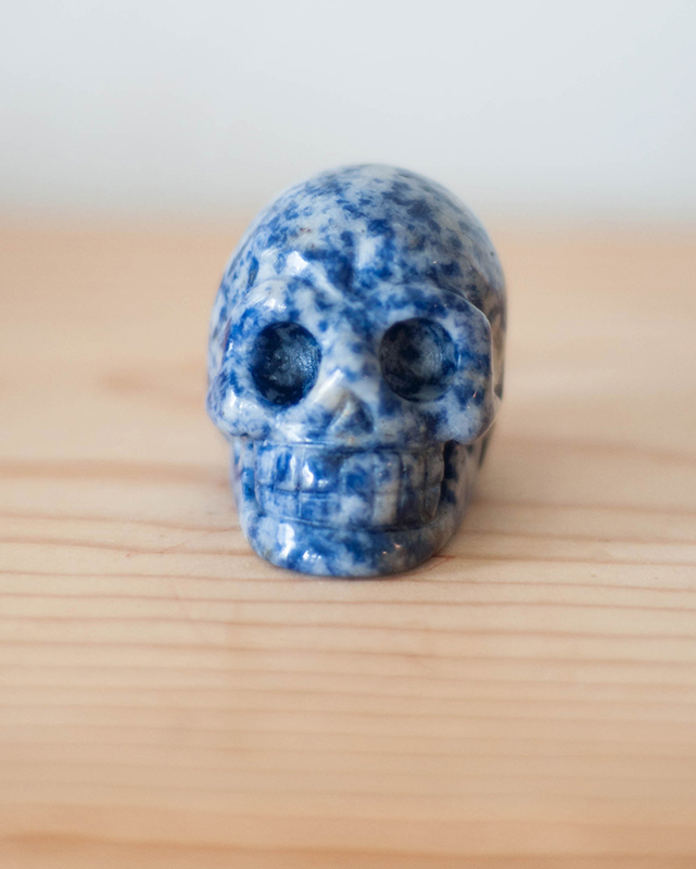 Sodalite Skull